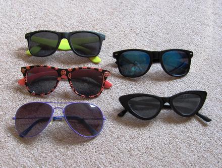 Dívčí sluneční brýle,