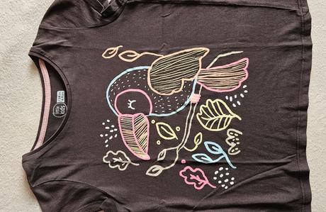 4x dívčí tričko (3x krátké, 1x dlouhé) vel.128-134, 128