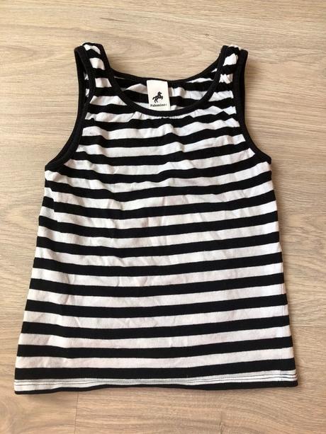 Pruhované bavlněné tílko palomino, palomino,104