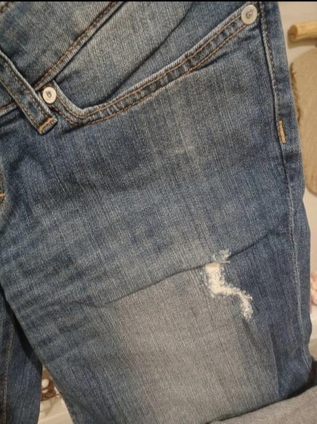 Těhotenské džínové kraťasy, těhotenské šortky, h&m,s