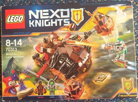 Lego nexo knights 70313 - moltor's lava smasher.,
