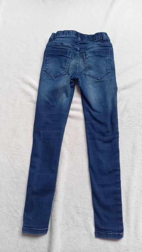 Roztrhané džíny  - rifle zn. next vel. 134, regula, next,134