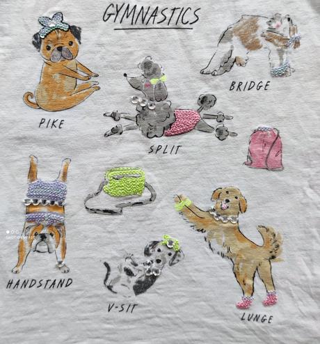 Tričko s aplikacemi, marks & spencer,140