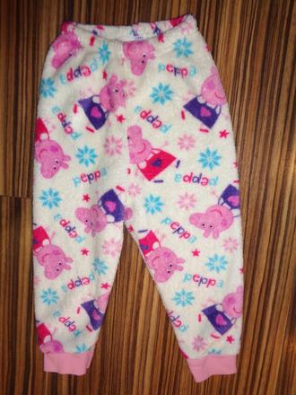 Super měkoučké flísové kalhoty s pepinou 86/92, tu,86