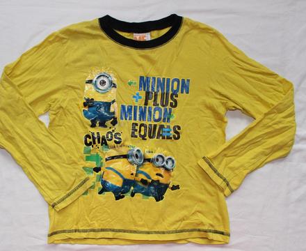 At54. tričko s mimoňi 9-10 let, 140