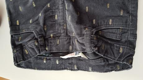 Dětské šedé se zlatým vzorem kalhoty/džegíny h&m, h&m,116