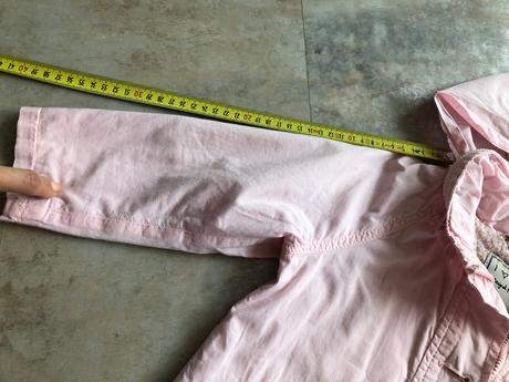 Růžová bunda kapuce jaro next 2-3r., 98cm zajíček, next,98