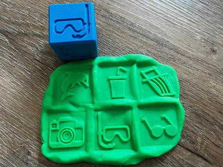 Otiskávací kostka - léto, 