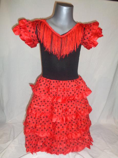 Karneval - šaty carmen - 7 - 9 let,