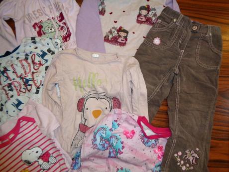 Krásný balíček pro holku - velikost 98 -7 kusů, 86–98