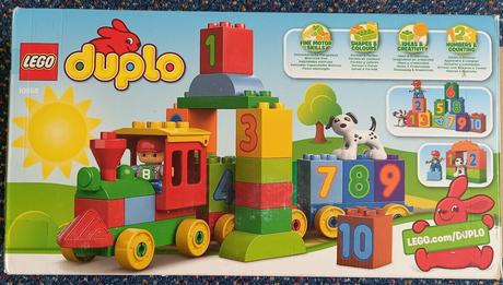 Lego duplo 10558 - vláček plný čísel.,