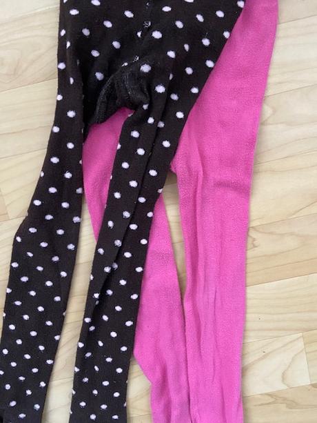 2x dívčí punčocháče zn.h&m, h&m,110