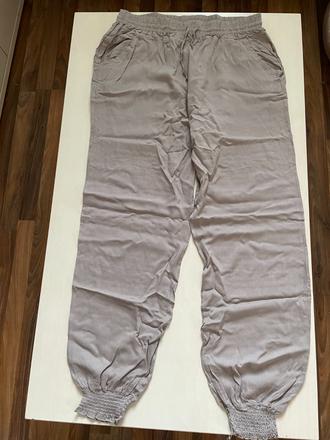 Tenké volné kalhoty do gumy, vel m, m