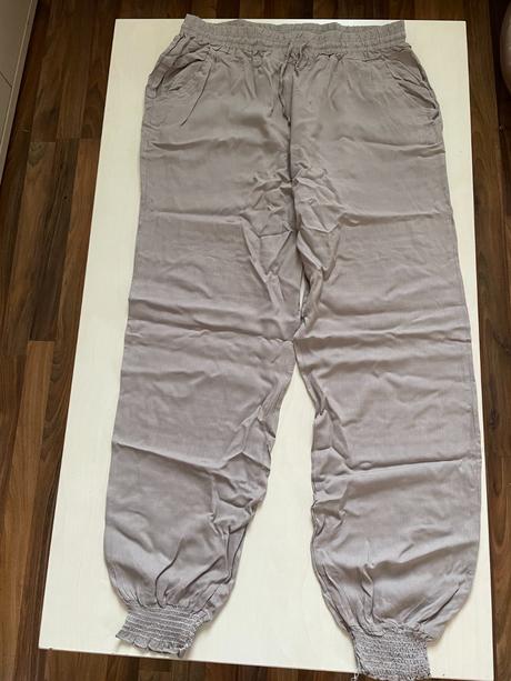 Tenké volné kalhoty do gumy, vel m, m