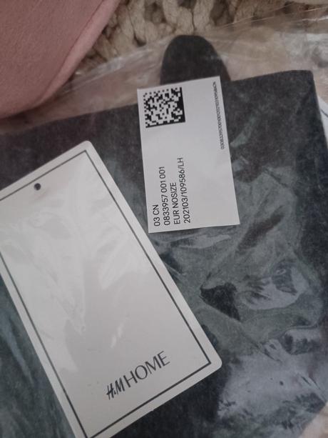 4krát úložný košíček h&m s oušky, 