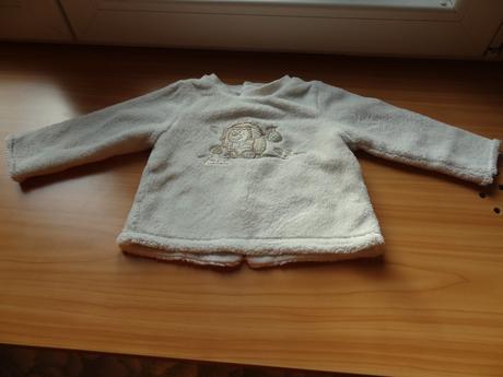 Vel.68 c&a dětská teplá mikina chlupatka baby club, c&a,68