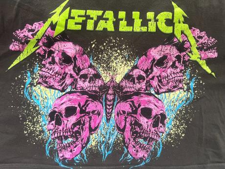 Crop top tričko vel. xs metallica, bershka,xs