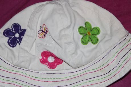 Dívčí klobouček květy obv. 48 - 50 cm, 92