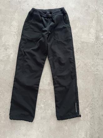 Zateplené softshell kalhoty, vel. 140, 140