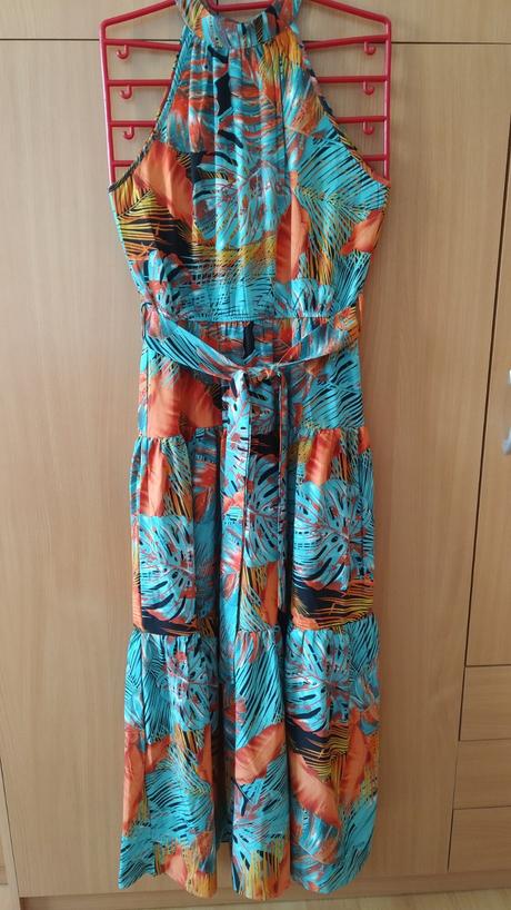 Letní šaty, vel.l - nové, 40 / l