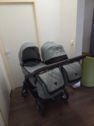 Kočárek pro dvojčata / sourozence, jasmine,jasmine duo life