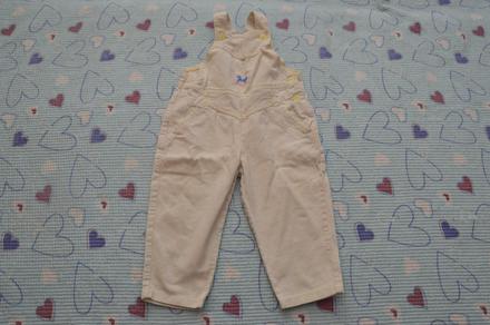 Manžestrové kalhoty s laclem, vel. 80/86 - praha 5, 86