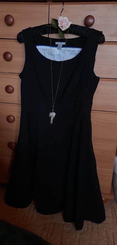 H&m černé business šaty, h&m,40