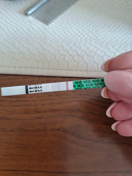 Odpolední těhotenský test značky Intime. Co myslíte?