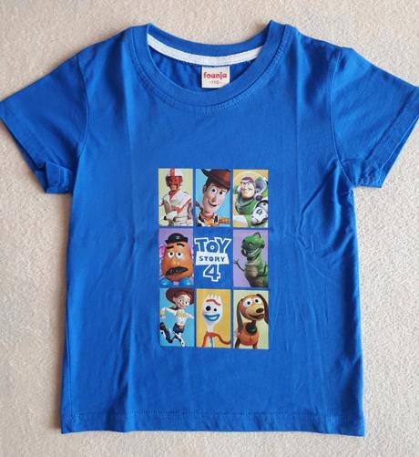 Tričko toy story, příběh hraček, woody, buzz, 110, 110