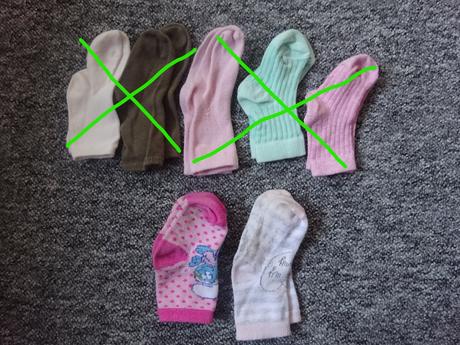 7x párů ponožek, vel. 13-22, 80