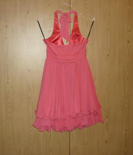 Lososové plesové šaty lipsy, lipsy london,s