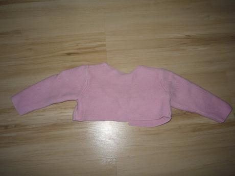 Bolerkový přízový svetr, mothercare,62