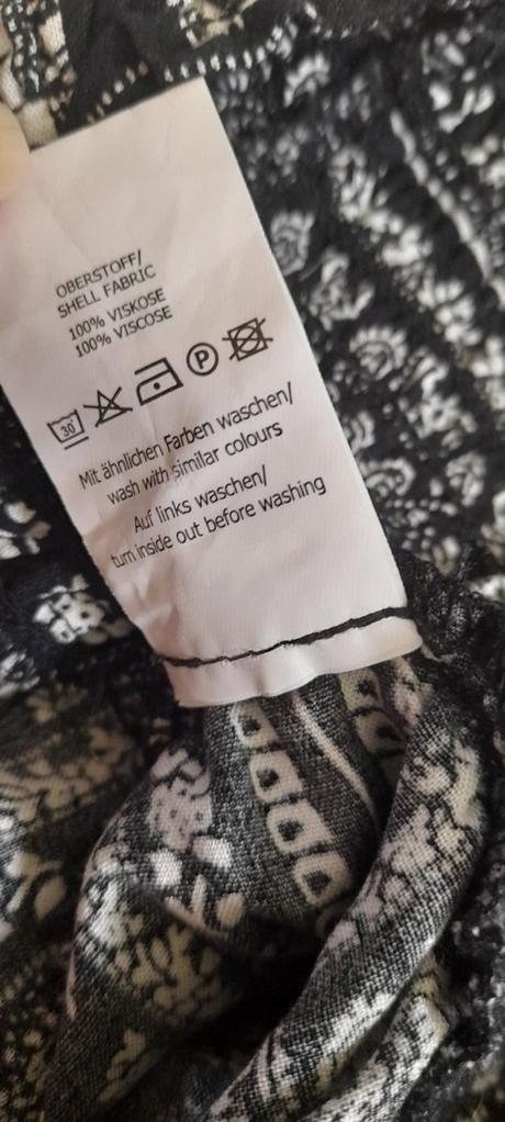 Just anna viskózové turecké kalhoty / harémky, xxl