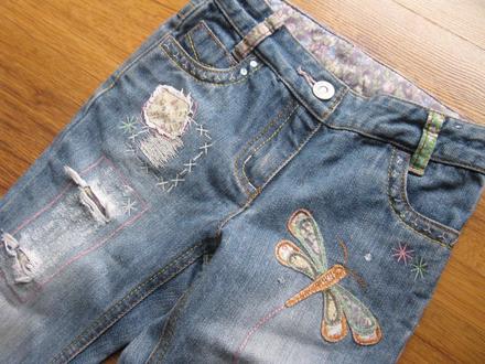 Vyšívané džíny, next,98