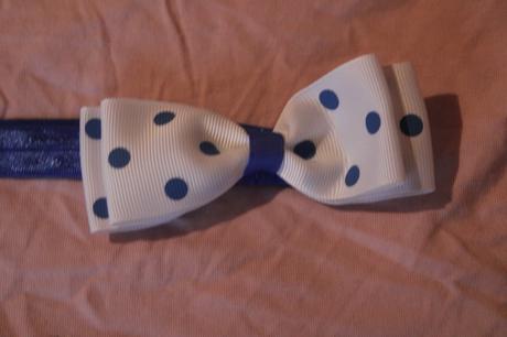 Dívčí čelenka s mašličkou,