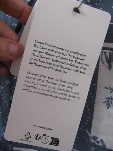 Letní pohodlné bavlněné 7/8 kalhoty maloja, l