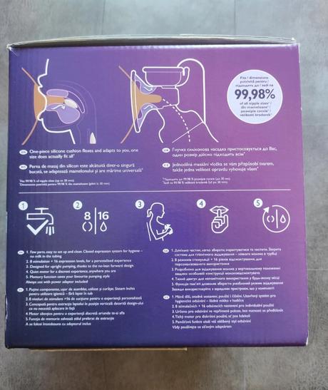 Philips avent elektrická odsávačka mateřského mlé,