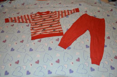 Bavlněné pyžamo pyžamko mickey mouse, 98