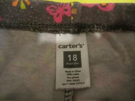 2x legínky pro holčičku., carter's,86