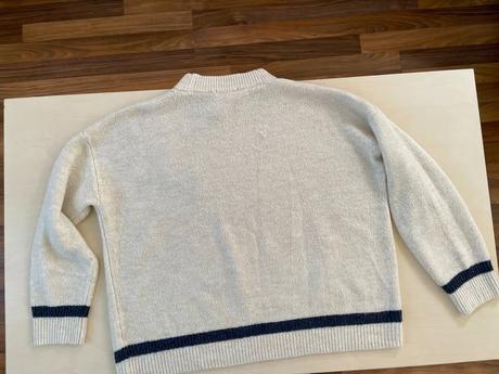 Svetr s květinou, vel 22/5xl i volně méně, tu woma, 5xl