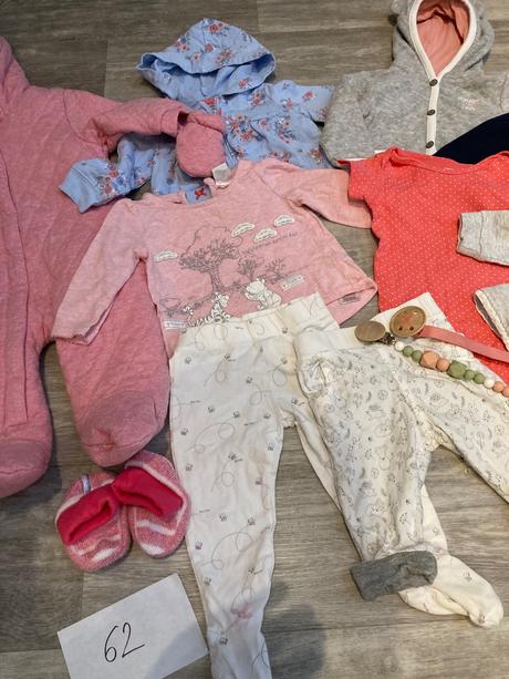 Mix oblečení holcicka 62, 50–62