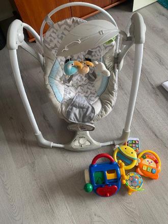 Ingenuity houpačka vibrující nash 2v1, 0m+ 9 kg, 
