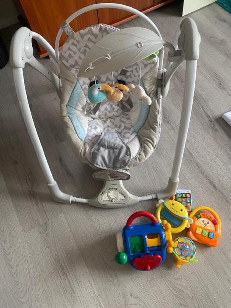 Ingenuity houpačka vibrující nash 2v1, 0m+ 9 kg,