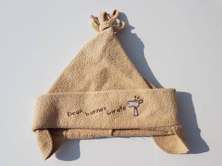 C153 fleesová čepice žirafa vel. 80, loana,80