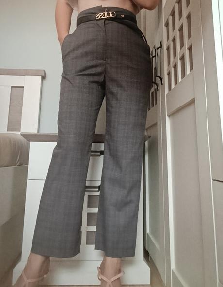 Kalhoty s kostkou, zara,s