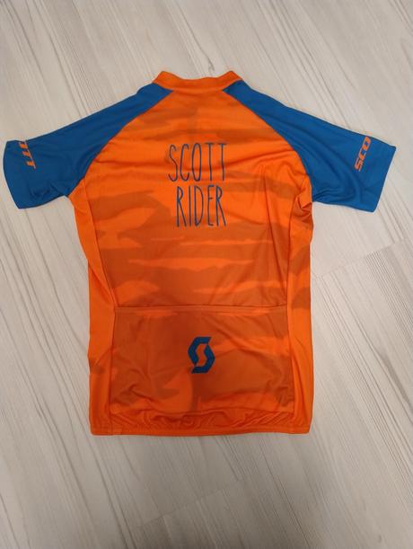 Dětský oranžový krátký dres scott vel. 152 (l), scott,146