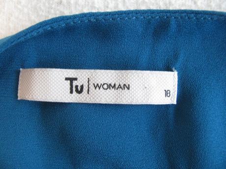 Dámská letní modrá halenka, tu,46