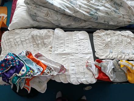 Sada látkových plen bamboolik, bamboolik