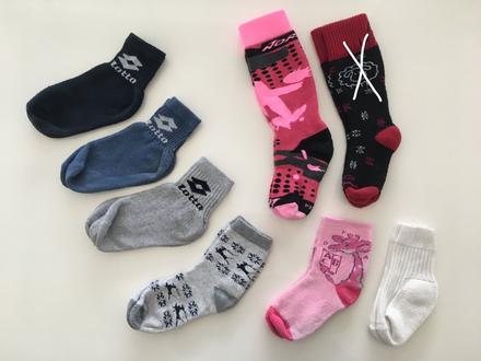 Dětské zimní ponožky a podkolenky (3 - 6 let),