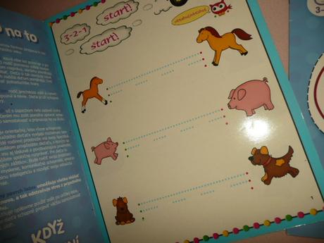 Zábavné účení stírací kreslení 2ks, 